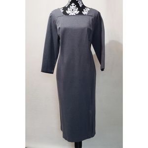 NWT Talbots | Long Sleeve Square Neck Maxi Dress